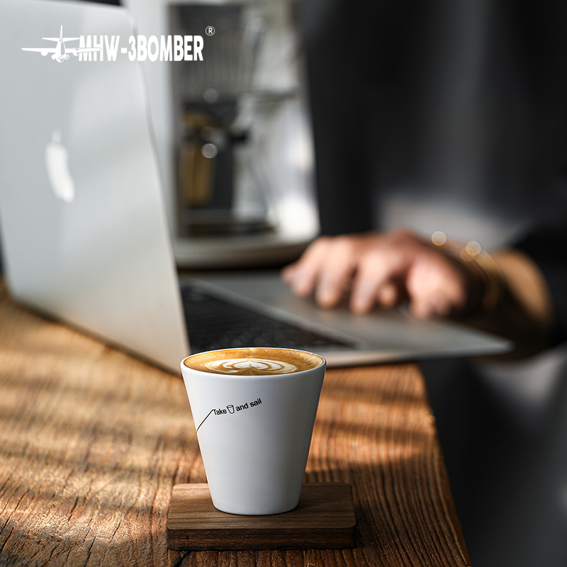 Home Bar Supplies - MHW-3BOMBER 120ml Ceramic Coffee Mugs Tea