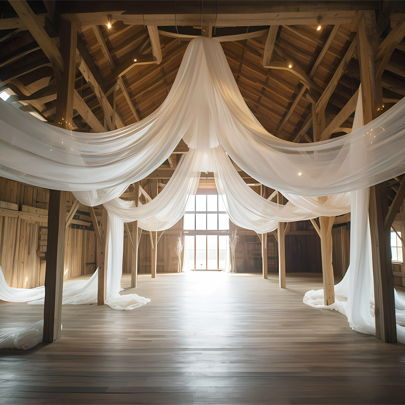 Home Bargains - Wedding Arch Drape Roof Ceiling Decor