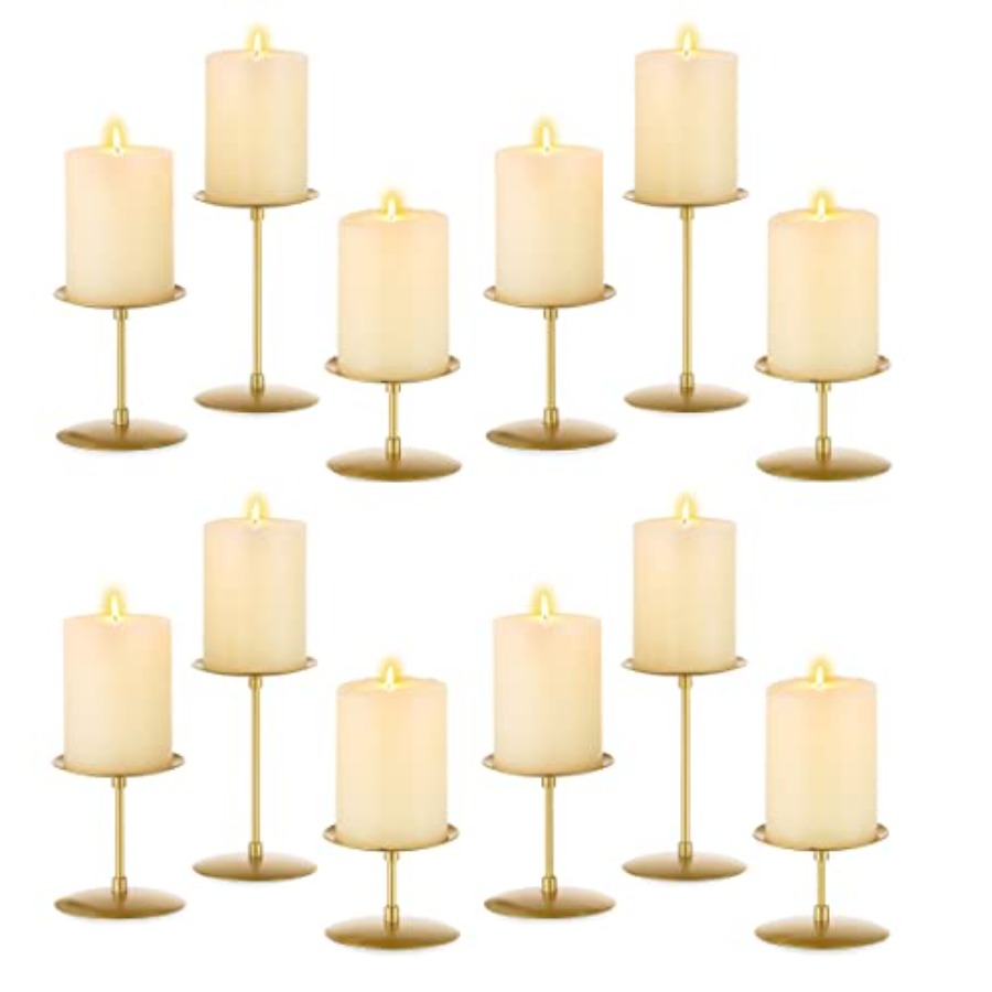 Home Bar Stand - Pillar Candle Holders Candelabra - Bulk