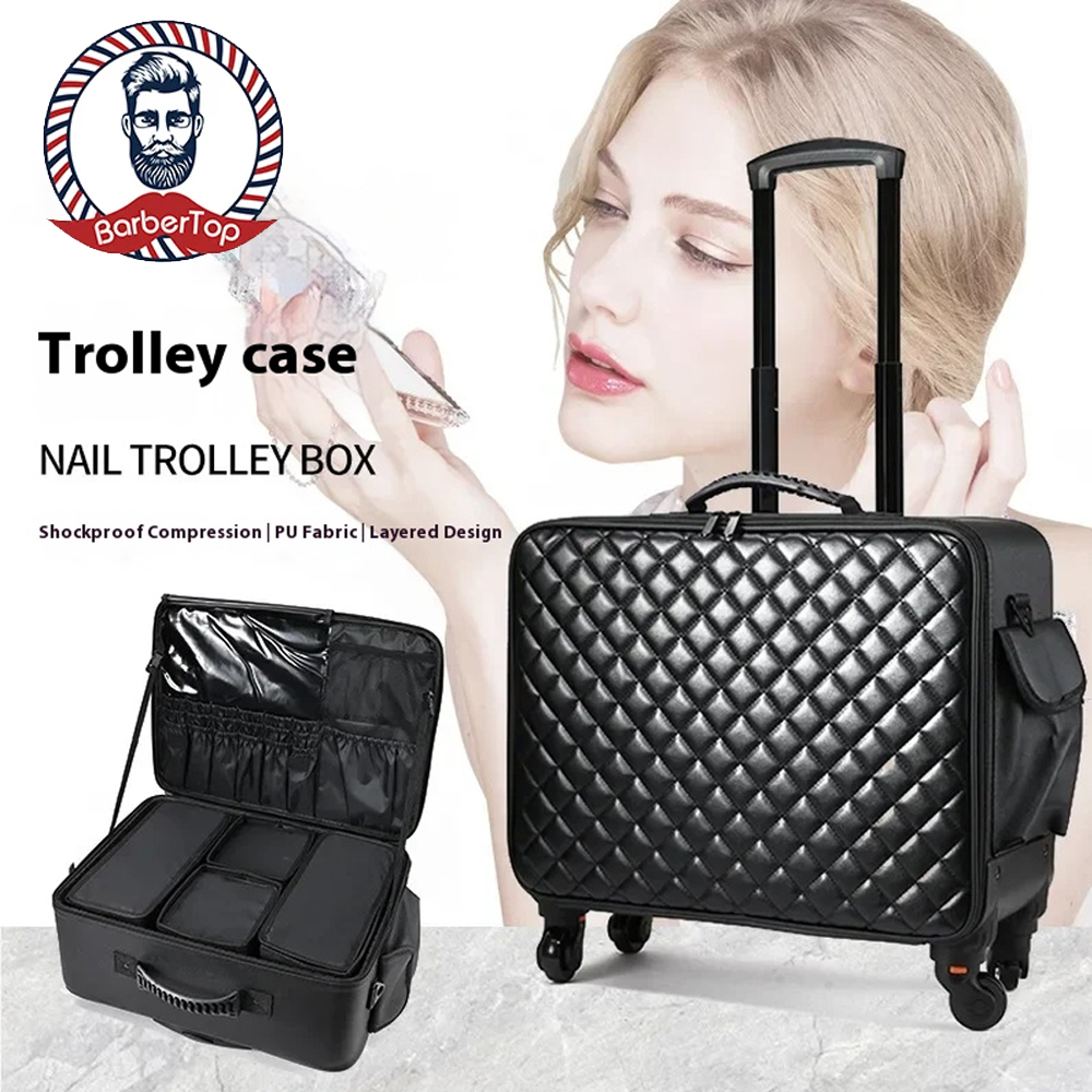 Travel Makeup Artist Bag Lugga - Home Barbershop reseña y precio