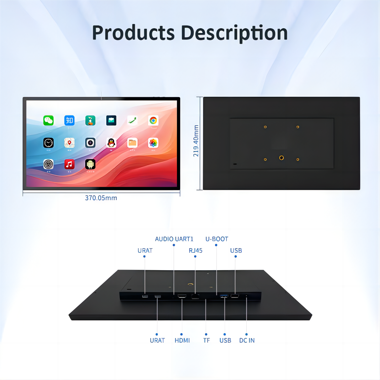 15 Inch 16:10 Wall Mount Andro - Home Bar Android reseña y precio