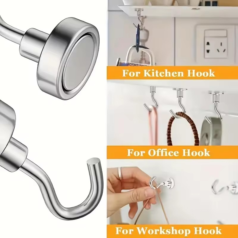 10Pcs Strong 16mm Magnetic Hoo - Home Bar And Fridge reseña y precio