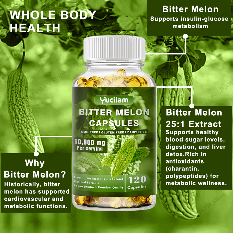 Bitter Melon - 400 Mg Per Serv - Bitters Bottle Set reseña y precio