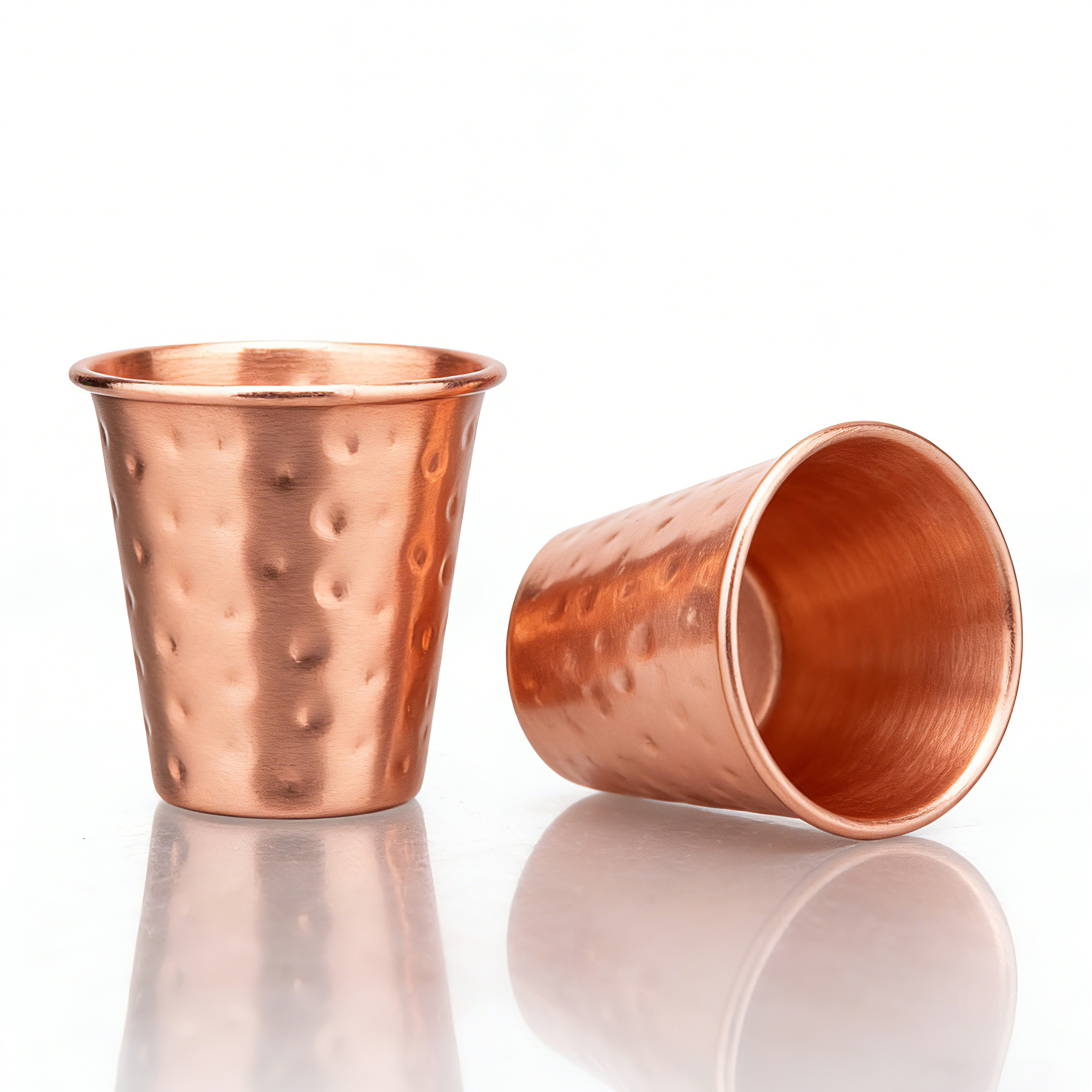 3Pcs New 60ml 100% Copper Cups - Mule Copper Mug reseña y precio