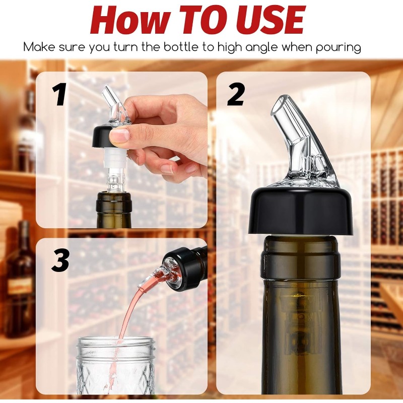 Automatic Measured Bottle Pour - Speed Pourer Cap reseña y precio