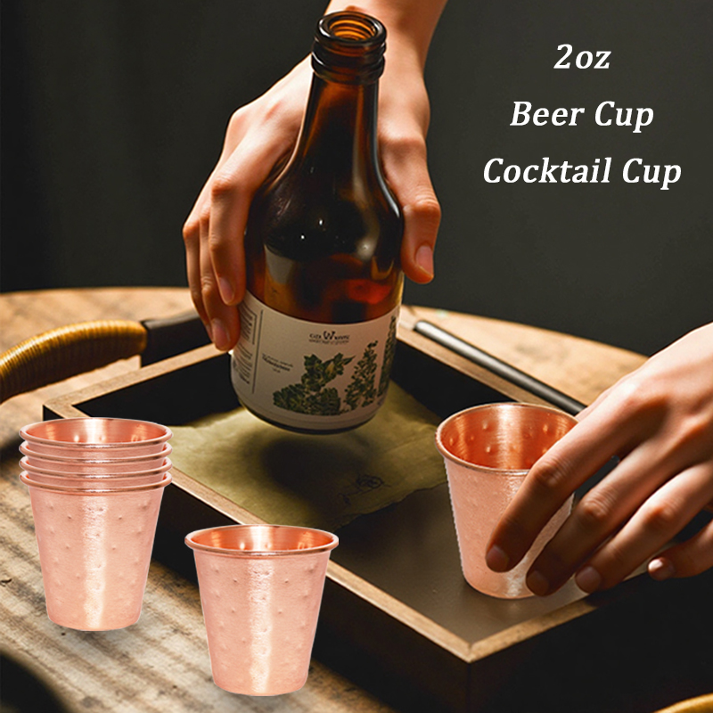 Set of 4/6 Copper Plating Beer - Mule Copper Mug reseña y precio