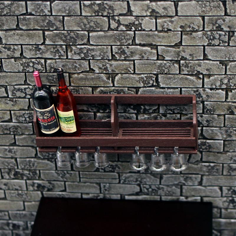 1 Set Dollhouse Simulation Wal - Home Bar Stand reseña y precio
