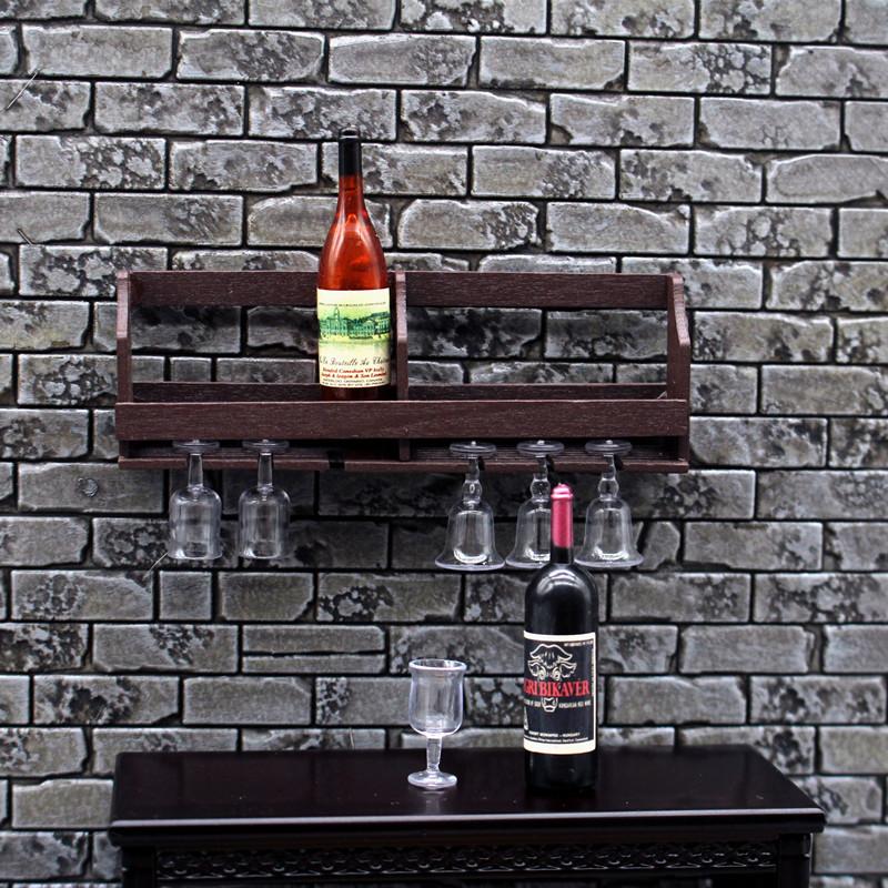 1 Set Dollhouse Simulation Wal - Home Bar Stand reseña y precio