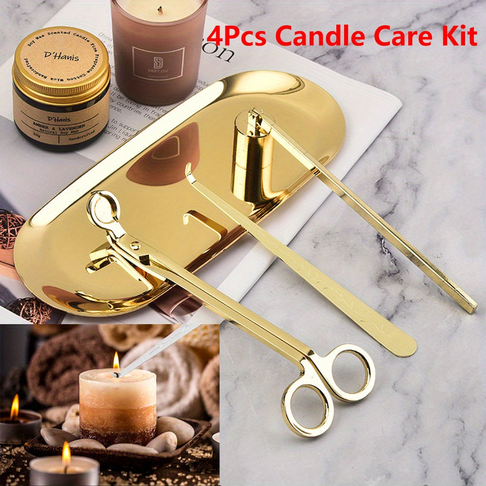 4pcs/set Luxury Candle Care Ki - Home Barbershop reseña y precio