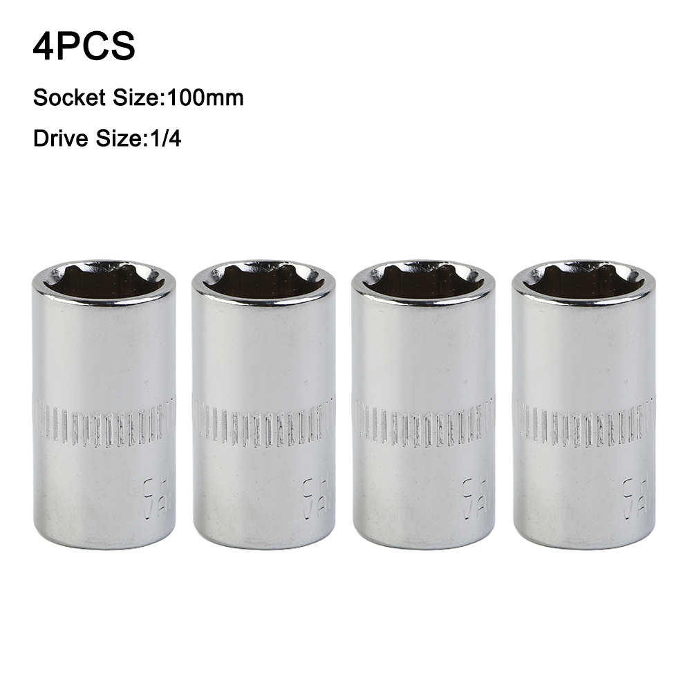 4pcs Socket Chrome Vanadium St - Home Bar Supplies reseña y precio