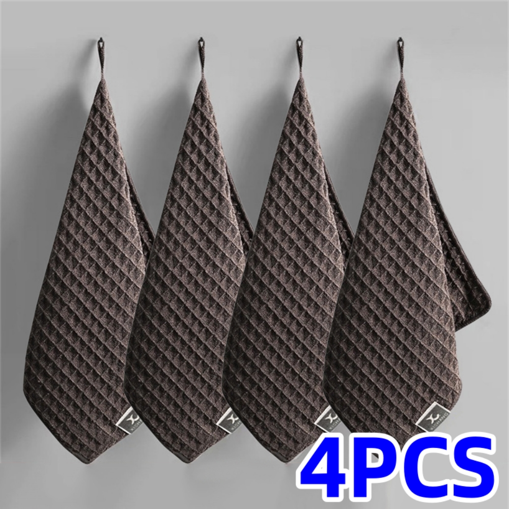 1/4Pcs Coffee Bar Cleaning Tow - Home Bar Setup reseña y precio