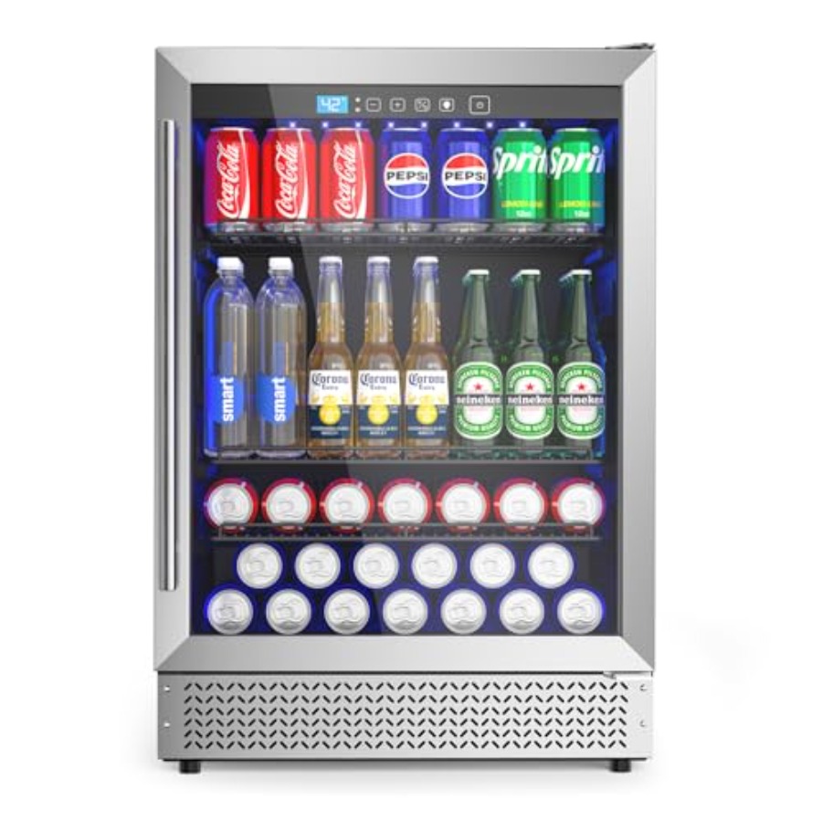 24 Inch Beverage Refrigerator  - Home Bar And Kitchen reseña y precio
