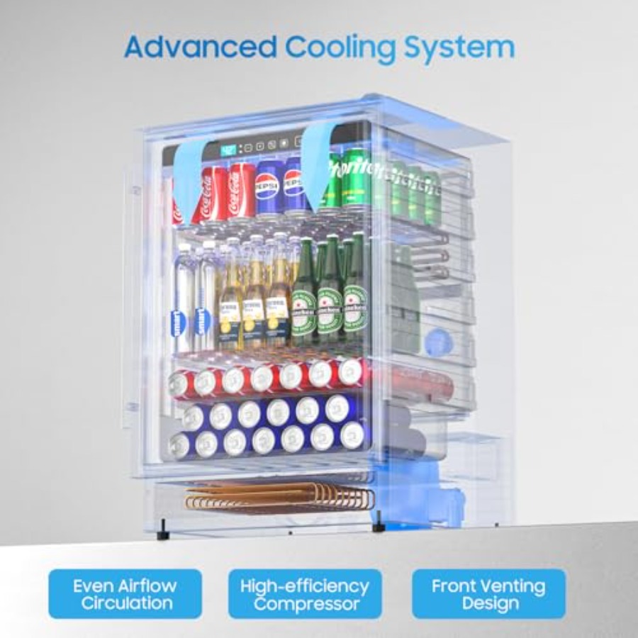 24 Inch Beverage Refrigerator  - Home Bar And Kitchen reseña y precio