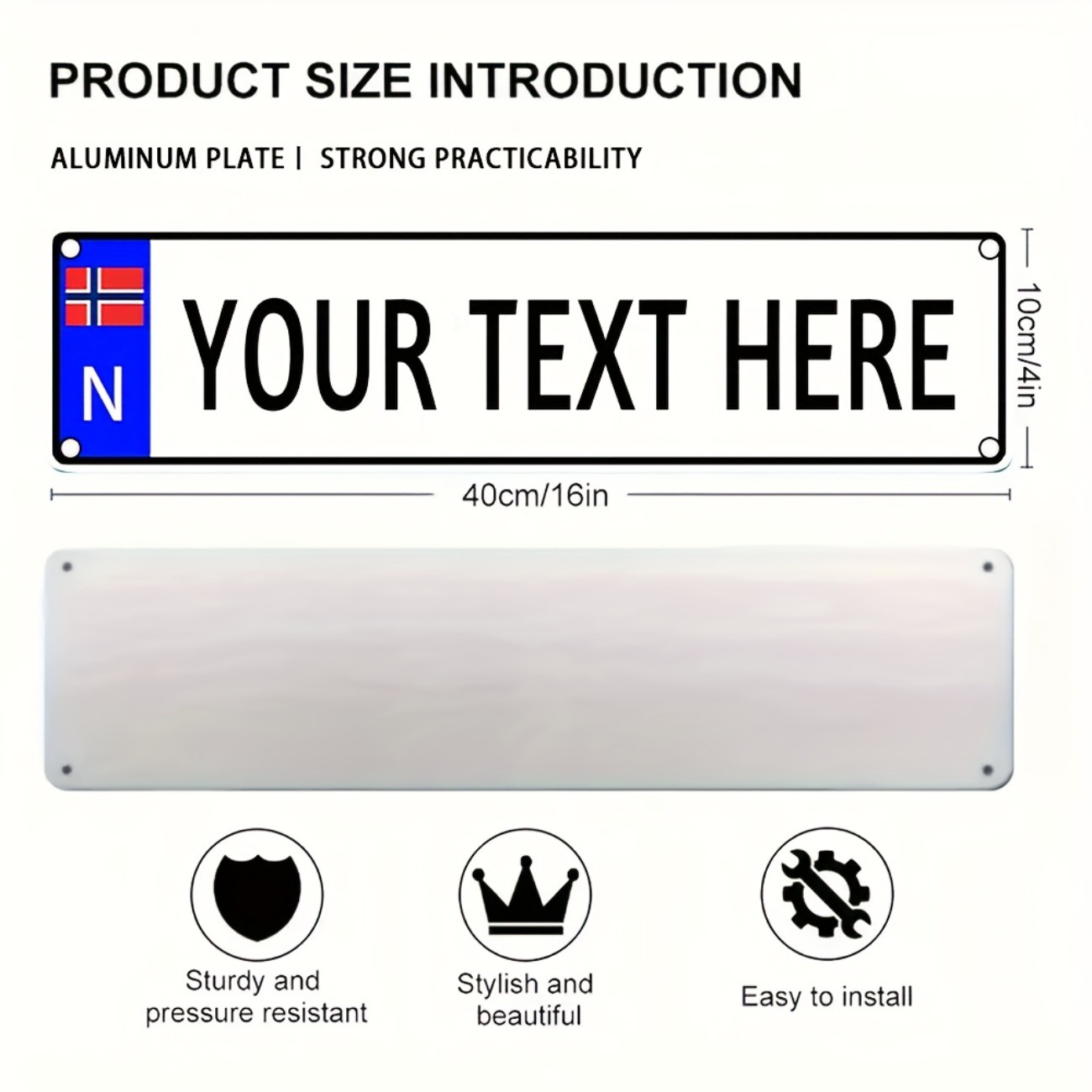 Personalized Custom Norwegian  - Home Bar Accessories reseña y precio