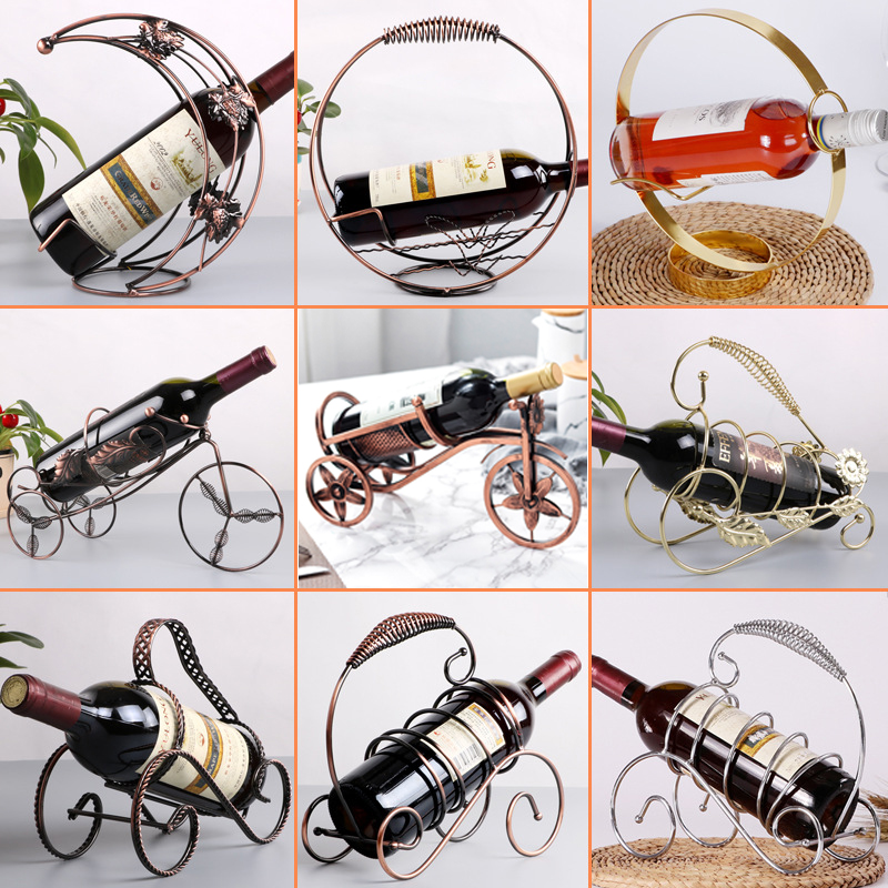 Metal Wine Rack Hanging Wine G - Home Bar Stand reseña y precio