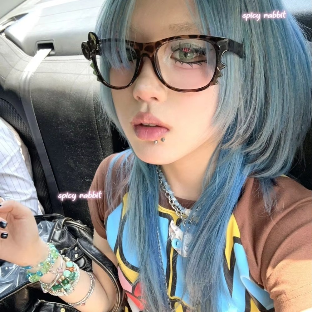 Kawaii  Glasses Retro Anime Kt - Old Fashioned Glass reseña y precio