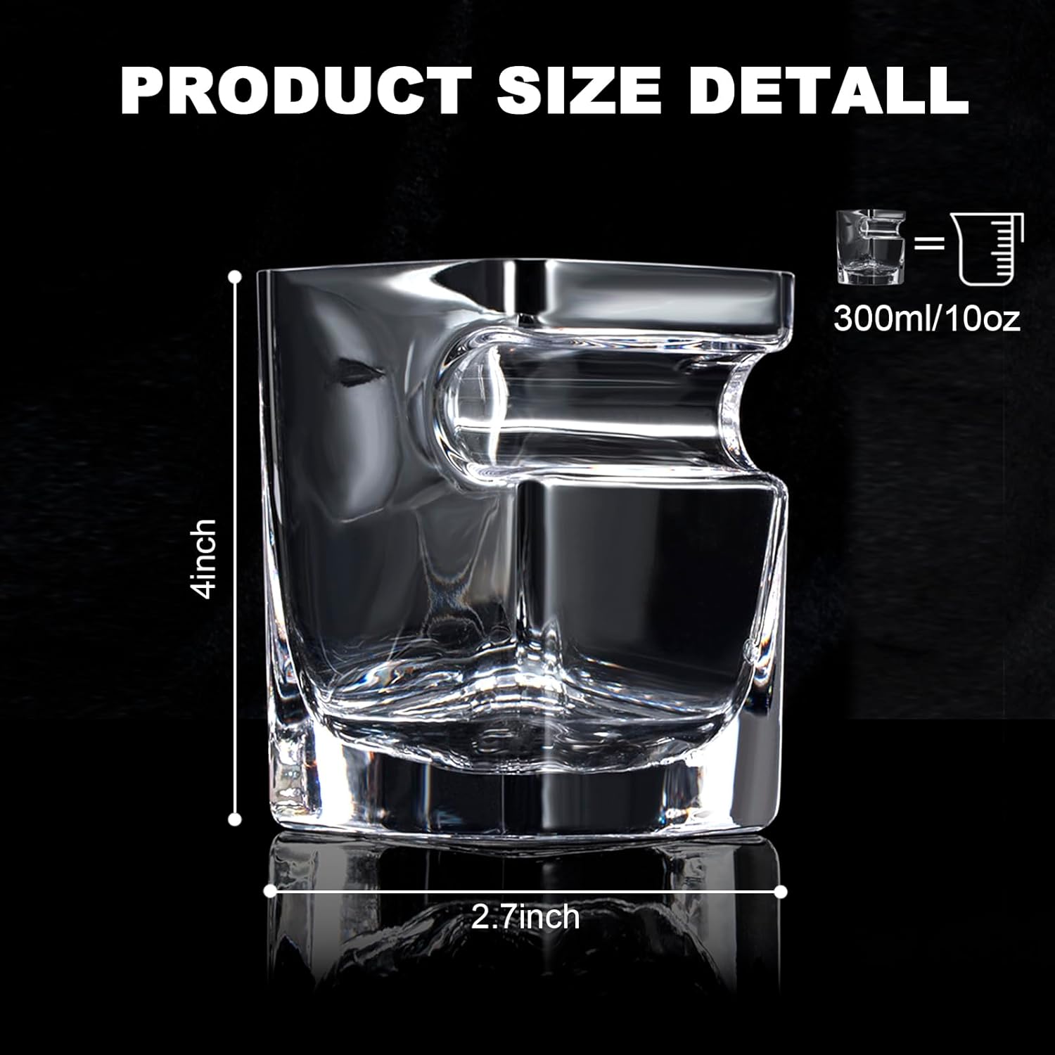 12oz Old Fashioned Glass with  - Old Fashioned Glass reseña y precio