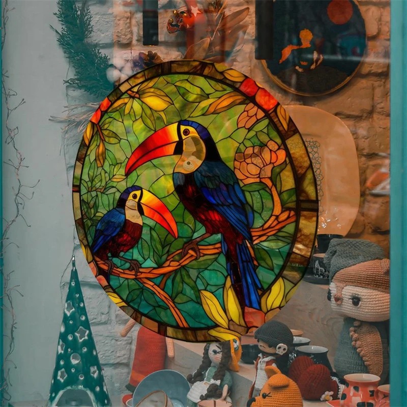 Retro Colorful Stained Humming - Old Fashioned Glass reseña y precio