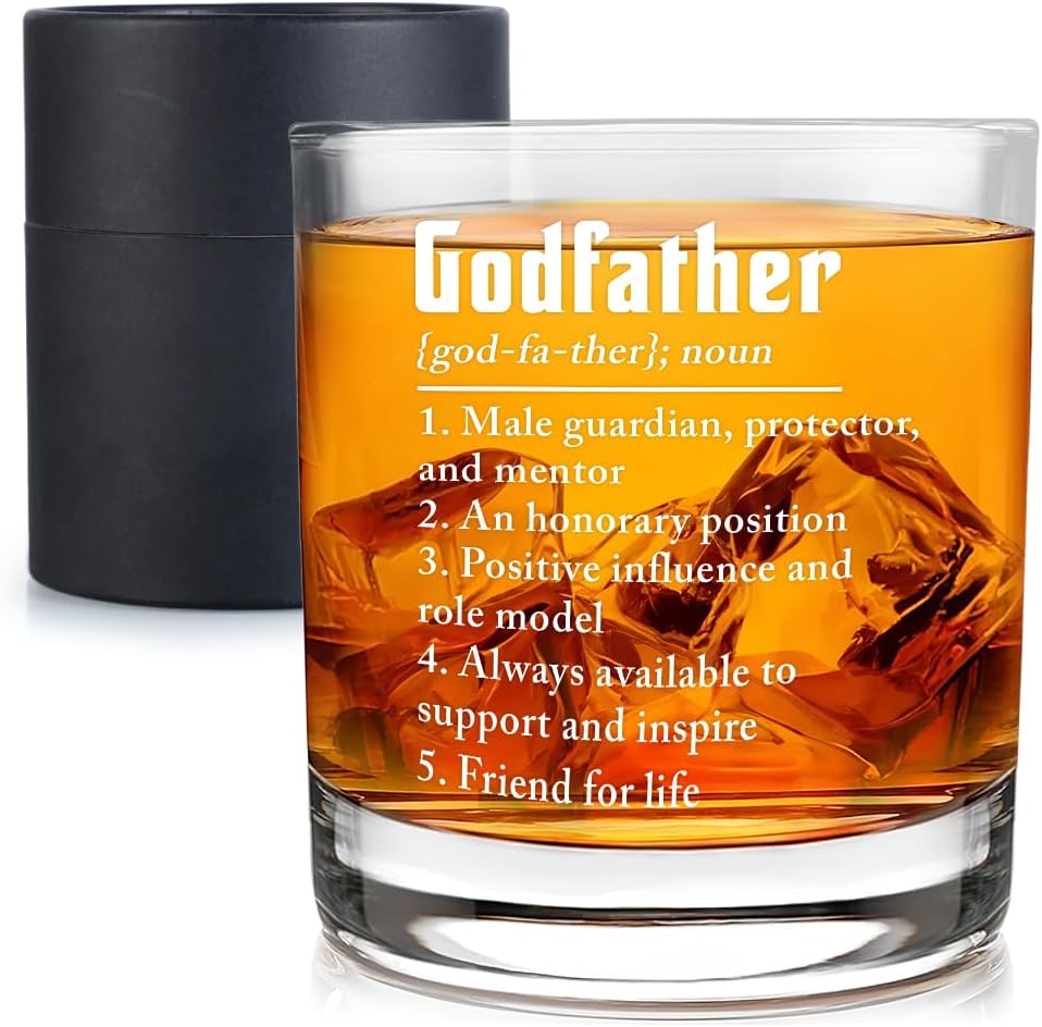 11oz Godfather Whiskey Glass,  - Old Fashioned Glass reseña y precio