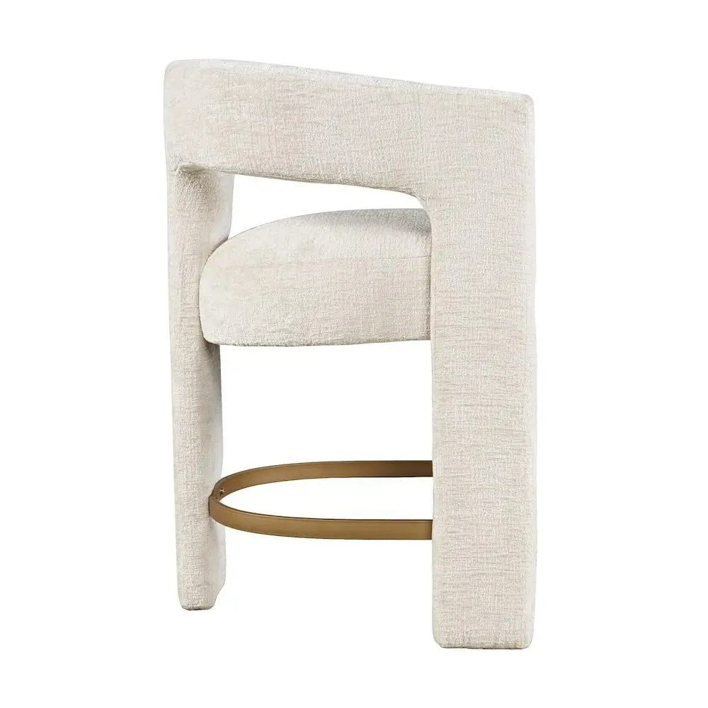 Gwen Natural Upholstered Count - Home Bar Seating reseña y precio
