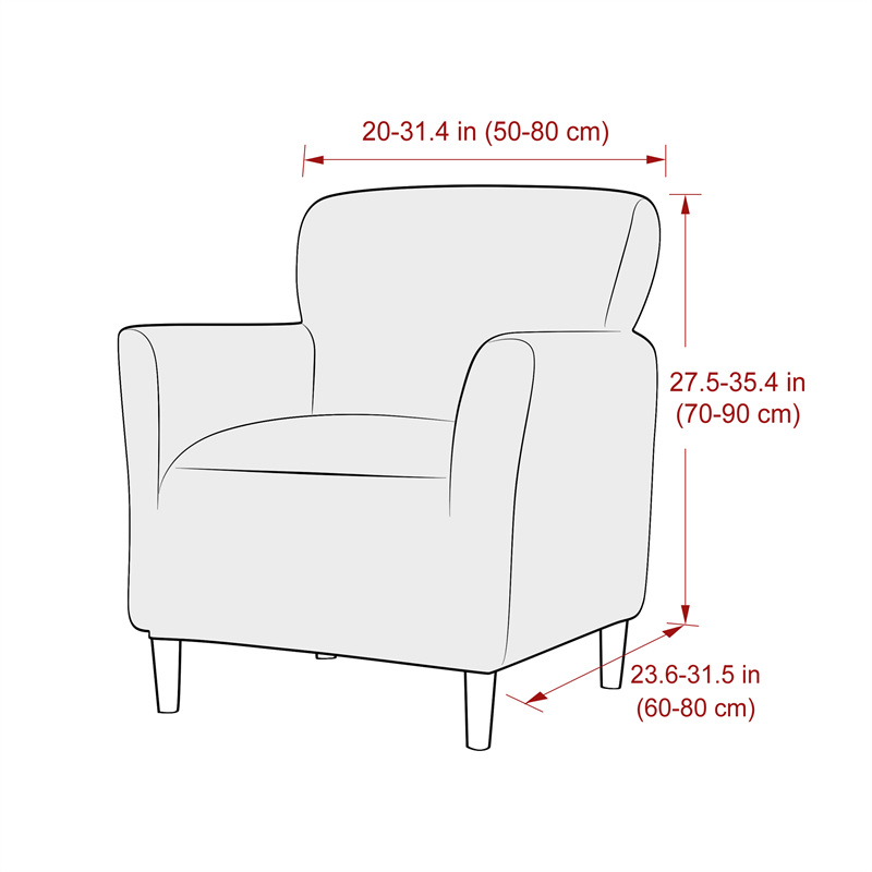 1PC Stretch Spandex Tub Chair  - Home Bar Lounge reseña y precio