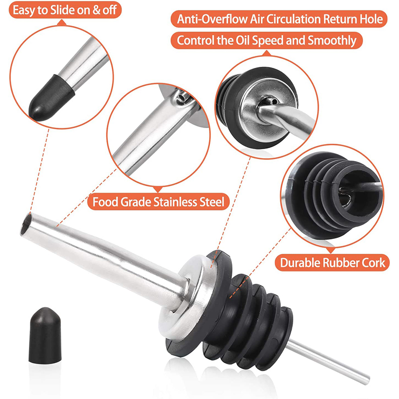LMETJMA Stainless Steel Classi - Speed Pourer Cap reseña y precio