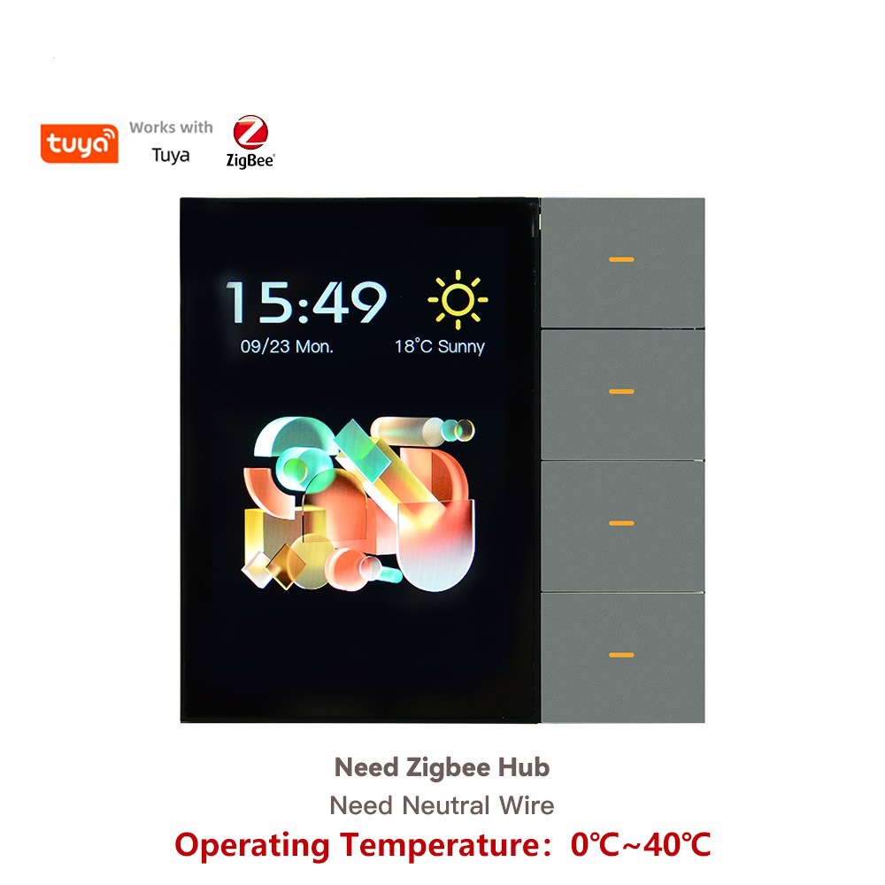 Tuya 3.5inch Smart Home Contro - Home Bar Android reseña y precio