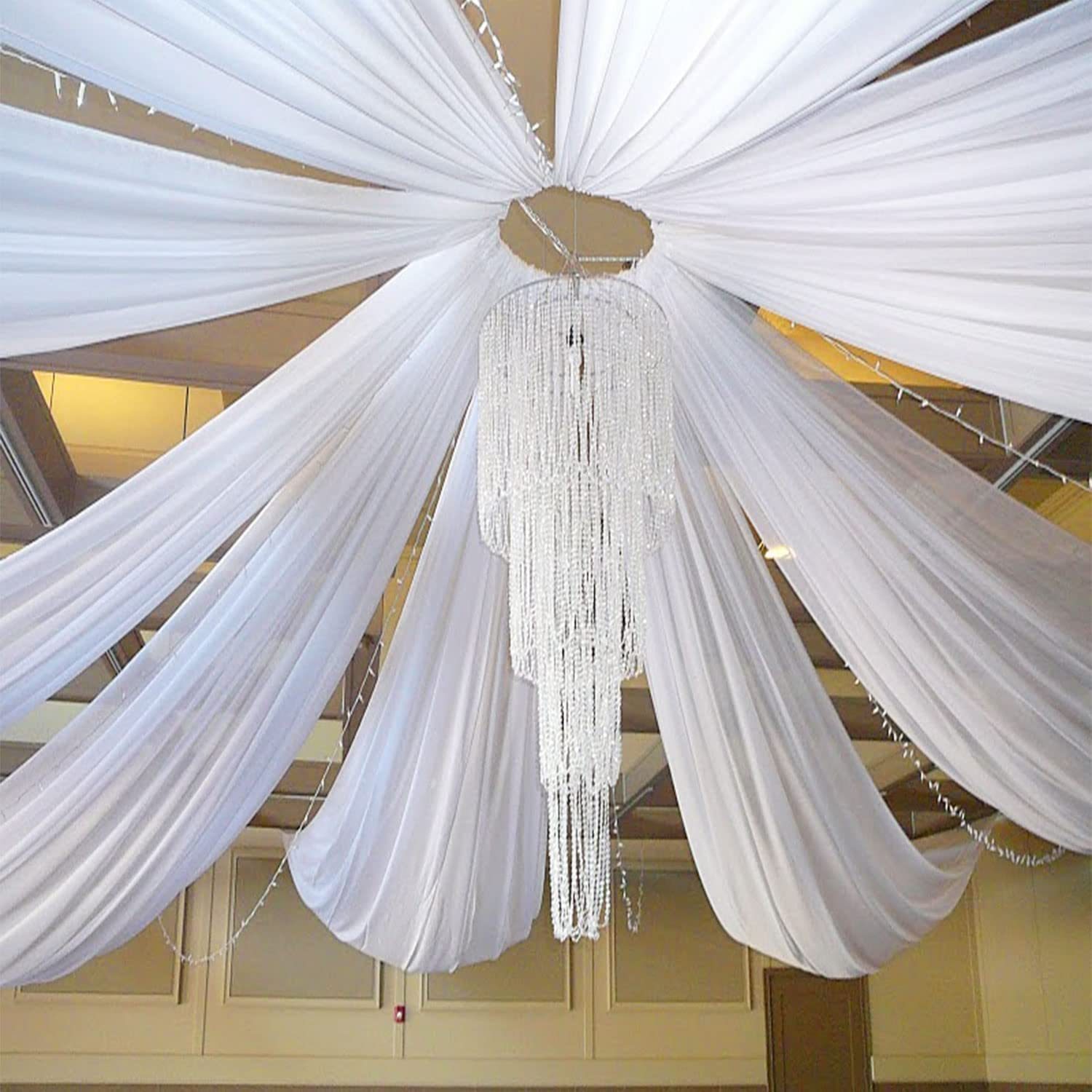 Wedding Arch Drape Roof Ceilin - Home Bargains reseña y precio
