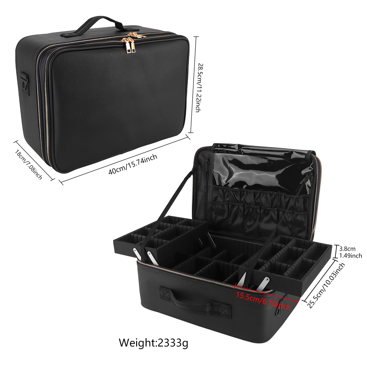 Women Travel Cosmetic Case Org - Home Barbershop reseña y precio