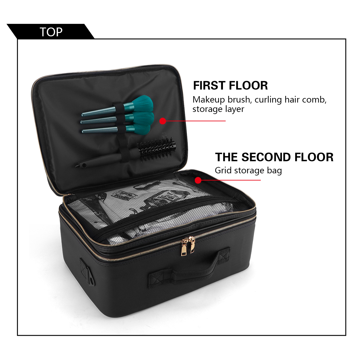 Women Travel Cosmetic Case Org - Home Barbershop reseña y precio