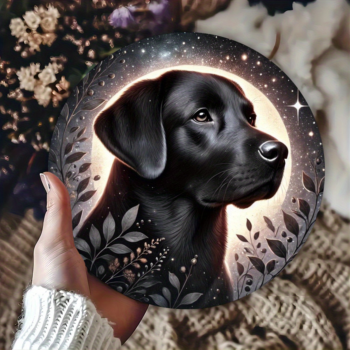 Charming Black Labrador and Ki - Home Bar And Kitchen reseña y precio