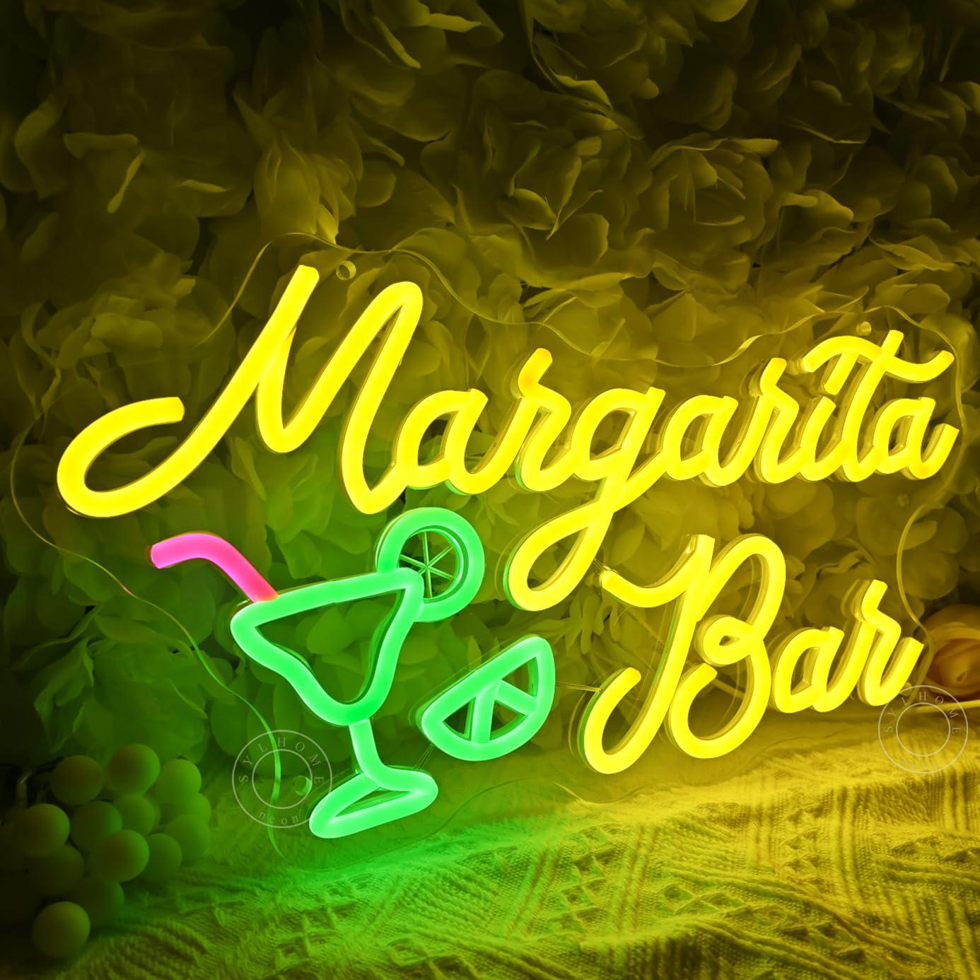 Margarita Bar Neon Sign Dimmab - Home Bar And Kitchen reseña y precio