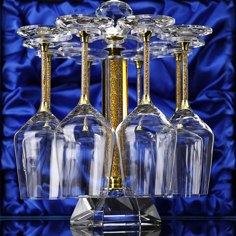 420ml Gold crystal red wine gl - Highball Glass Set reseña y precio