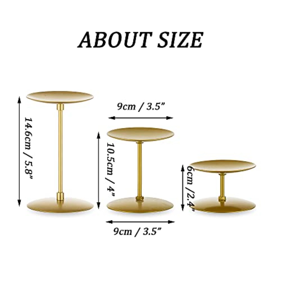 Pillar Candle Holders Candelab - Home Bar Stand reseña y precio