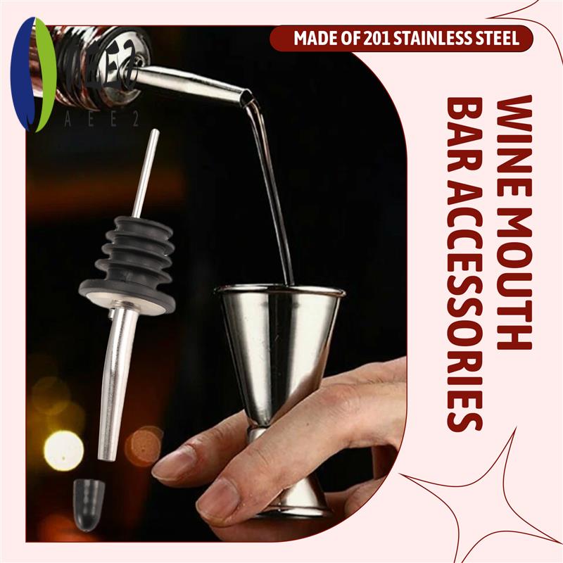 AEE2-6Pcs Stainless Steel Pour - Speed Pourer Cap reseña y precio
