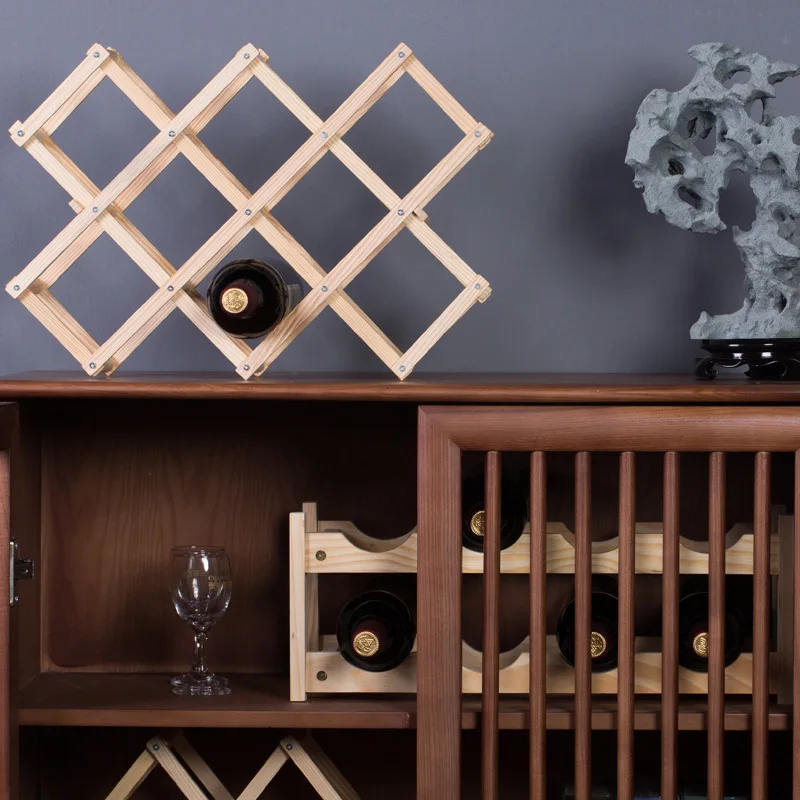 Stackable Wine Storage Shelves - Home Bar Shelf reseña y precio