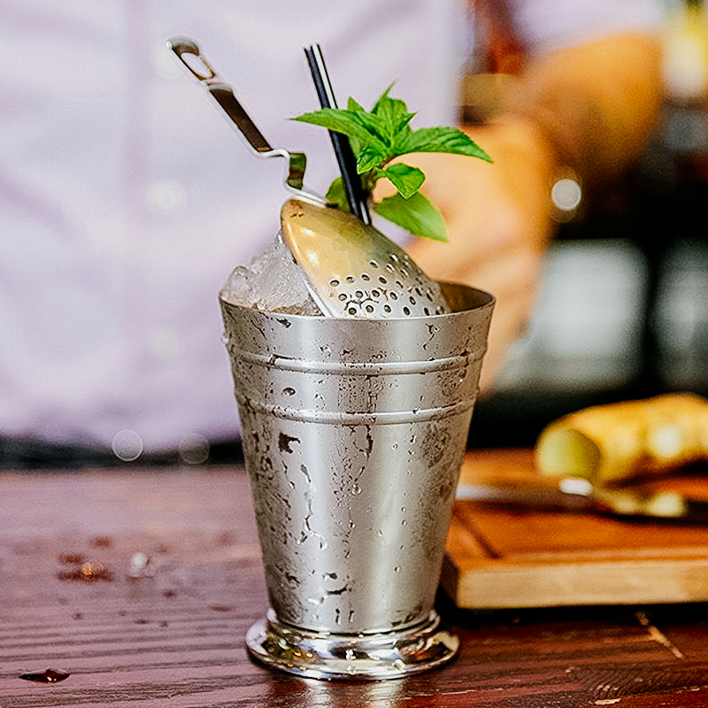 Hammered Copper Plated Stainle - Mule Copper Mug reseña y precio