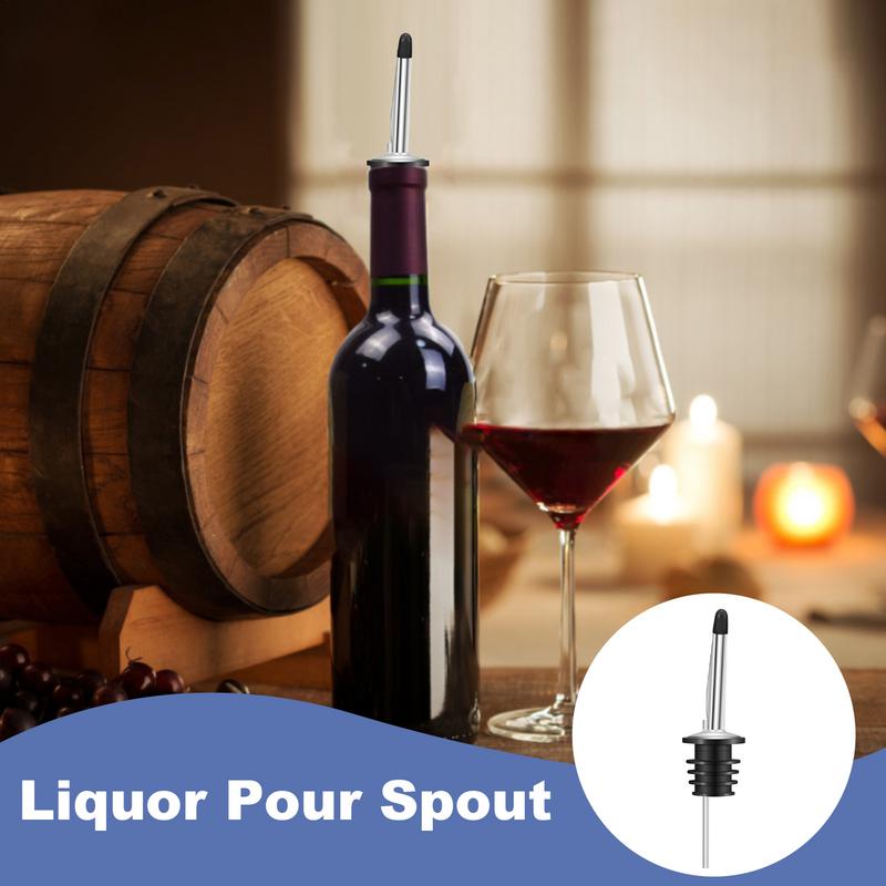 Speed Pourers With Caps Stainl - Speed Pourer Cap reseña y precio