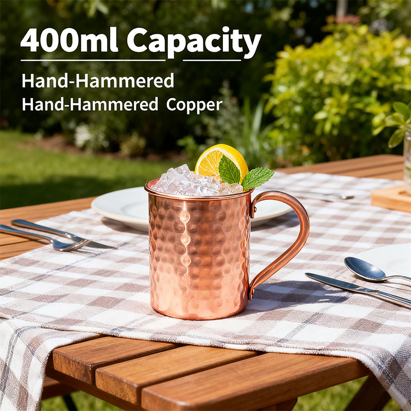 New 100% Copper Cups Pure Soli - Mule Copper Mug reseña y precio