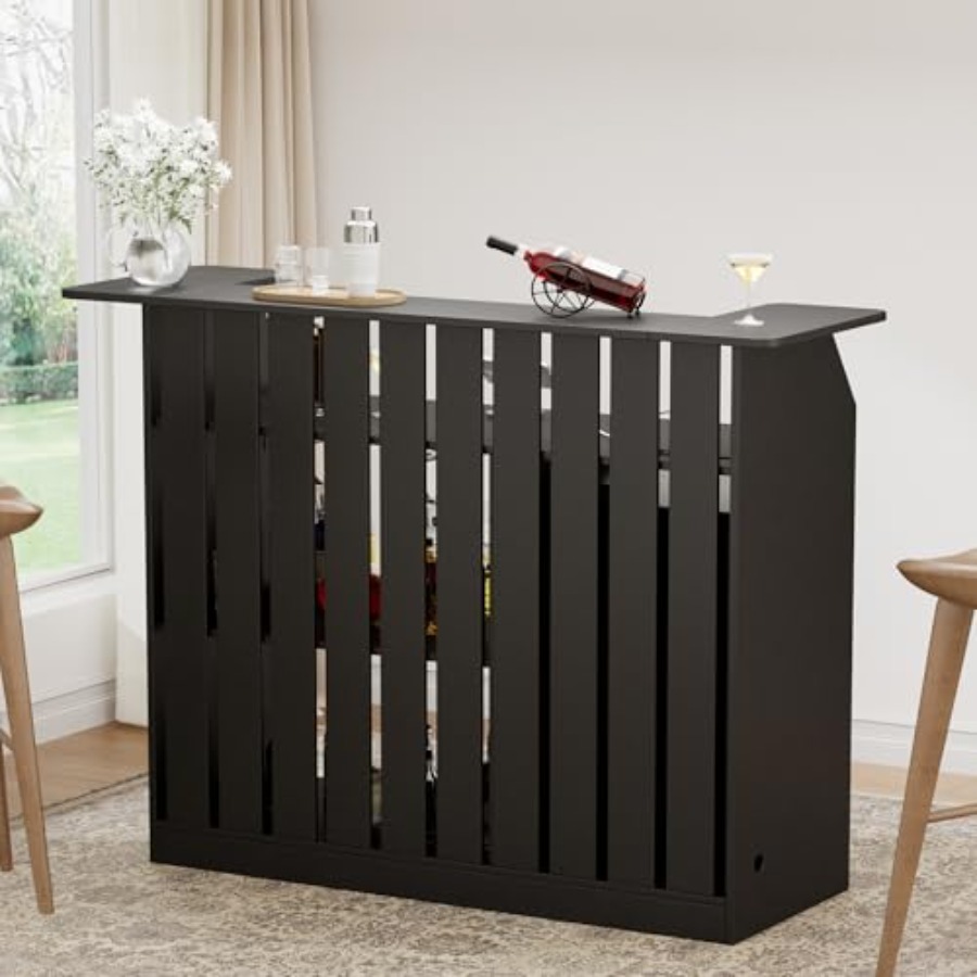 U-Shape Bar Table for home bar - Home Bar And Fridge reseña y precio