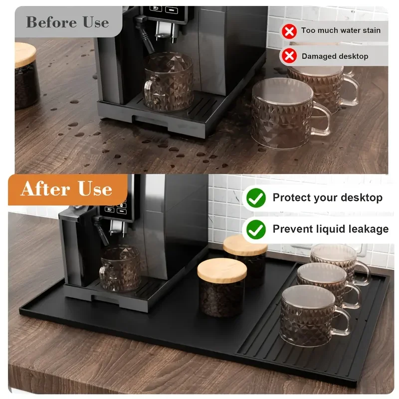 2-in-1 Silicone Coffee Bar Mat - Home Bar And Counter reseña y precio