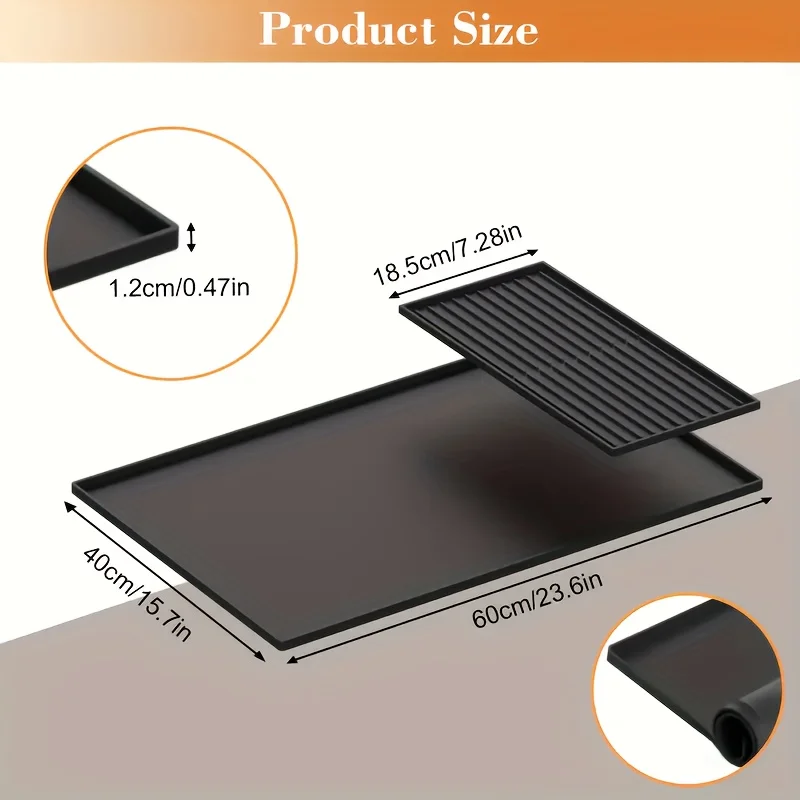 2-in-1 Silicone Coffee Bar Mat - Home Bar And Counter reseña y precio