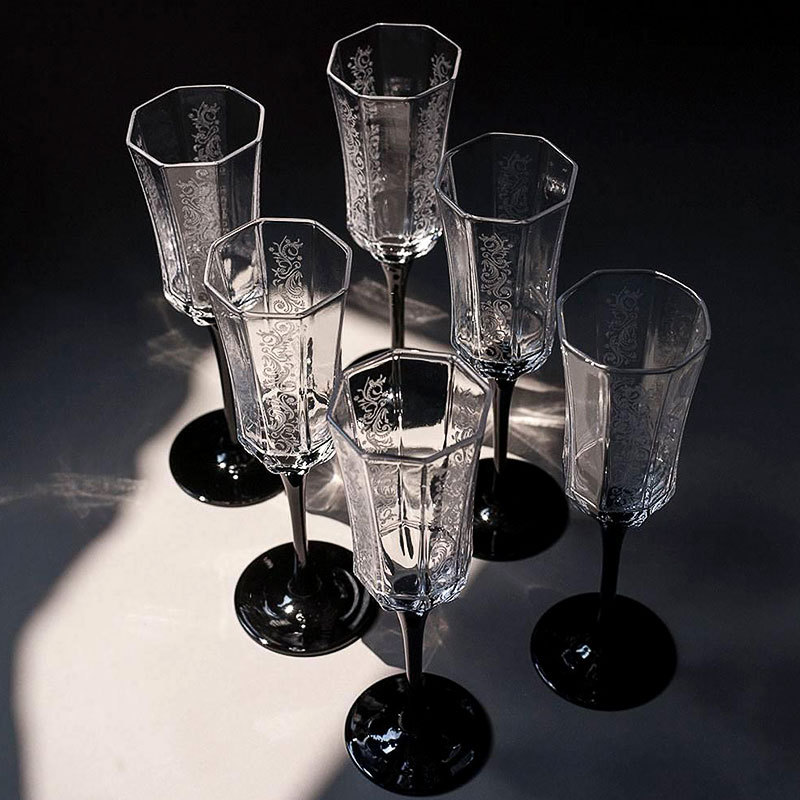 French Vintage Champagne Glass - Old Fashioned Glass reseña y precio