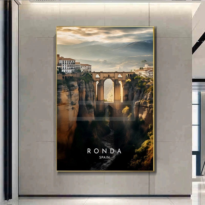 Spain Travel Poster Barcelona  - Home Barcelona reseña y precio