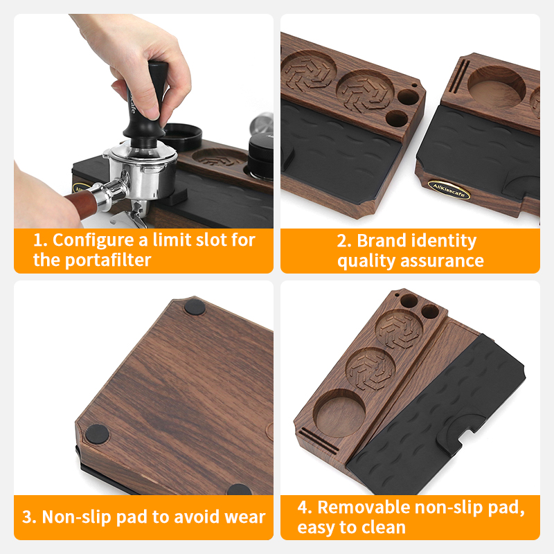 Coffee Tamping Station Stand P - Home Barista reseña y precio