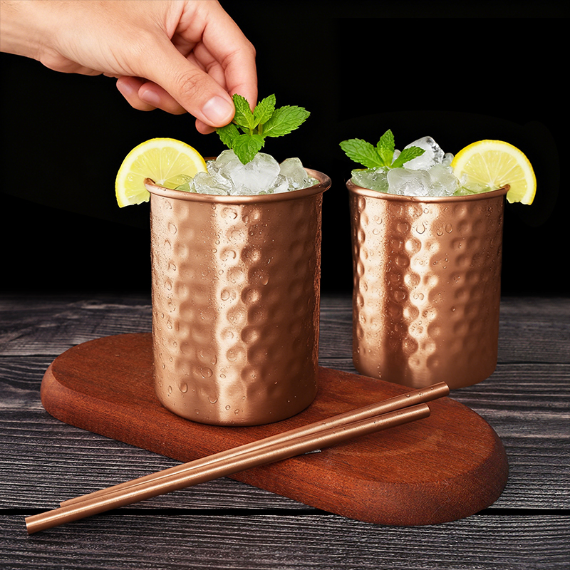 2/4PCS Pure Copper Moscow Mule - Mule Copper Mug reseña y precio