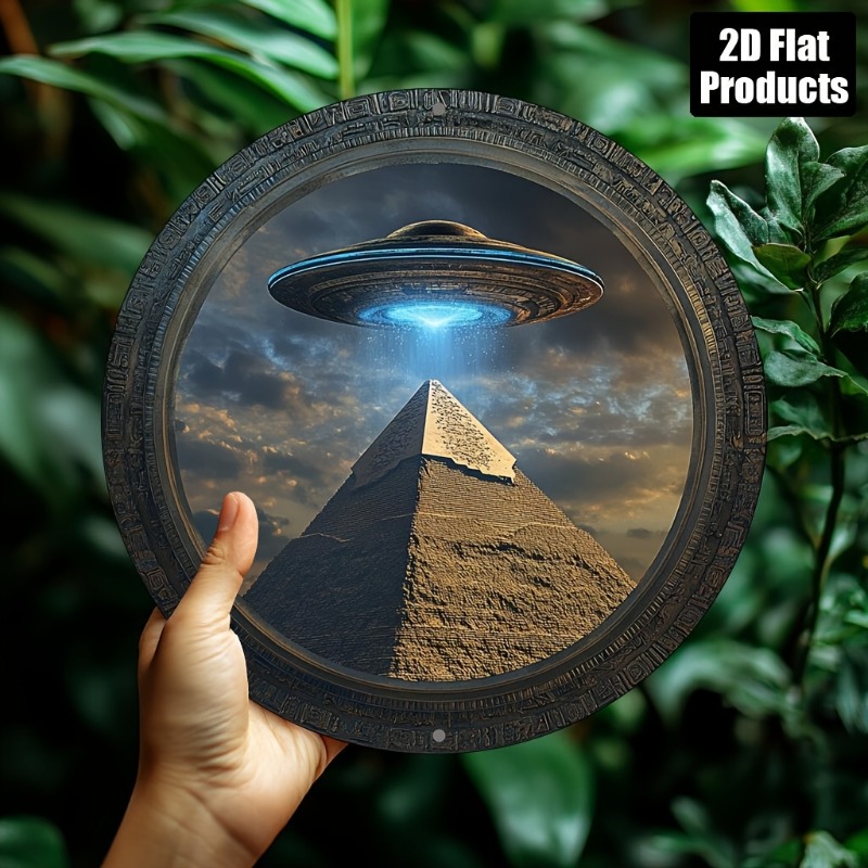 Pyramid UFO Theme Round Alumin - Home Bar Cafe reseña y precio
