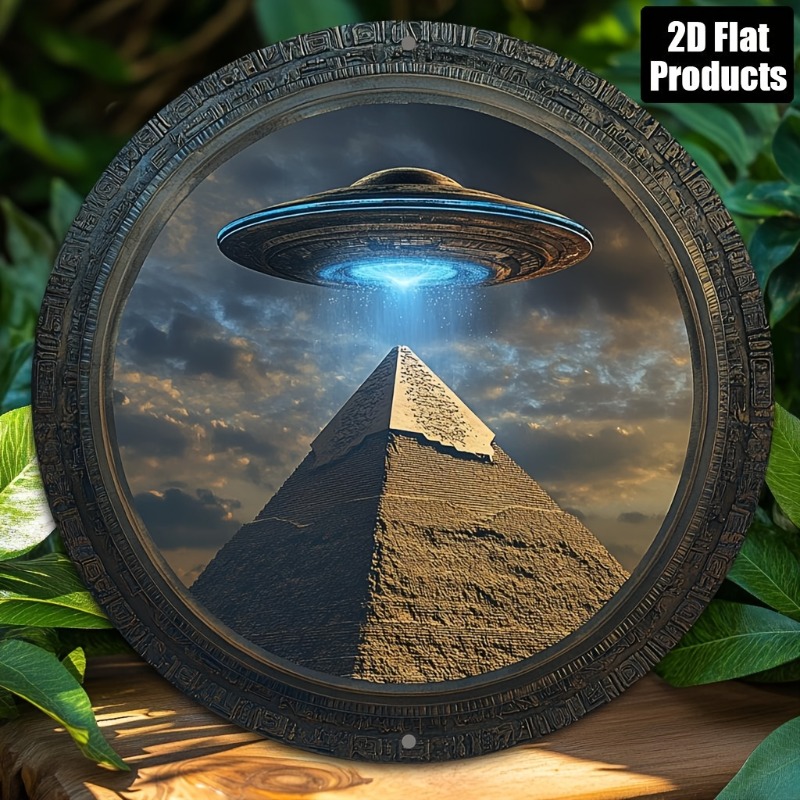 Pyramid UFO Theme Round Alumin - Home Bar Cafe reseña y precio