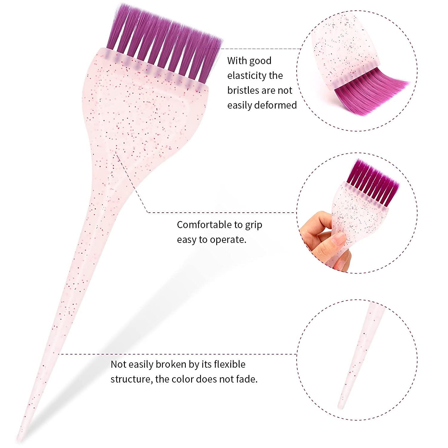 Professional Dye Hair Brush Sa - Home Barbershop reseña y precio