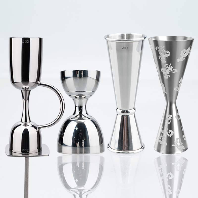 Stainless Steel Double Jigger  - Bitters Bottle Set reseña y precio